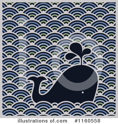 Royalty-Free (RF) Whale Clipart Illustration by elena - Stock Sample #1160558