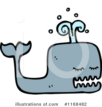 Royalty-Free (RF) Whale Clipart Illustration by lineartestpilot - Stock Sample #1168482