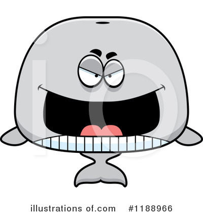 Royalty-Free (RF) Whale Clipart Illustration by Cory Thoman - Stock Sample #1188966