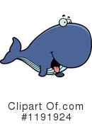 Whale Clipart #1191924 by Cory Thoman