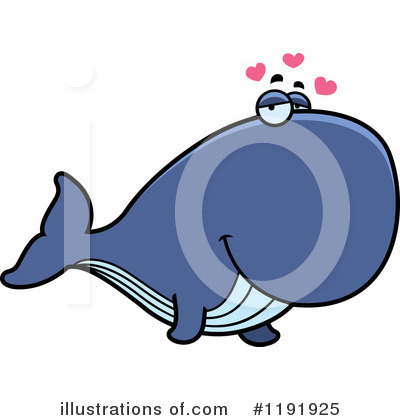 Royalty-Free (RF) Whale Clipart Illustration by Cory Thoman - Stock Sample #1191925