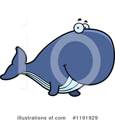 Whale Clipart #1191929 by Cory Thoman