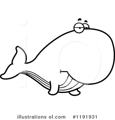 Royalty-Free (RF) Whale Clipart Illustration by Cory Thoman - Stock Sample #1191931