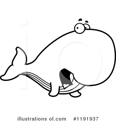 Royalty-Free (RF) Whale Clipart Illustration by Cory Thoman - Stock Sample #1191937