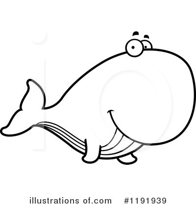Royalty-Free (RF) Whale Clipart Illustration by Cory Thoman - Stock Sample #1191939