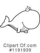 Whale Clipart #1191939 by Cory Thoman