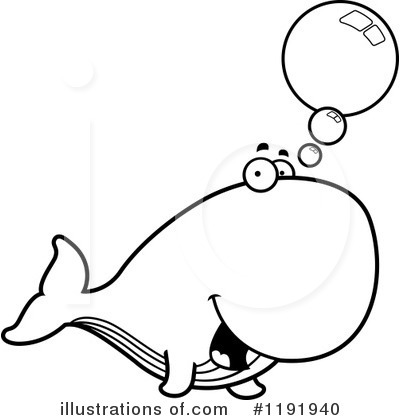 Royalty-Free (RF) Whale Clipart Illustration by Cory Thoman - Stock Sample #1191940
