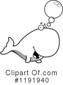 Whale Clipart #1191940 by Cory Thoman