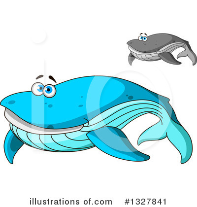 Royalty-Free (RF) Whale Clipart Illustration by Vector Tradition SM - Stock Sample #1327841
