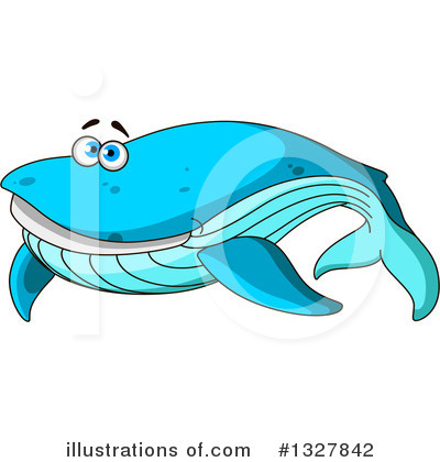 Royalty-Free (RF) Whale Clipart Illustration by Vector Tradition SM - Stock Sample #1327842