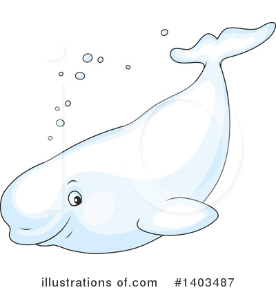 Whale Clipart #1403487 by Alex Bannykh