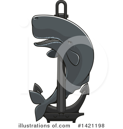 Royalty-Free (RF) Whale Clipart Illustration by Vector Tradition SM - Stock Sample #1421198