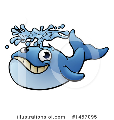 Royalty-Free (RF) Whale Clipart Illustration by AtStockIllustration - Stock Sample #1457095