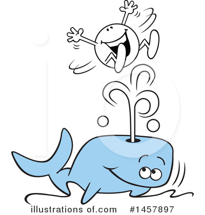 Royalty-Free (RF) Whale Clipart Illustration by Johnny Sajem - Stock Sample #1457897