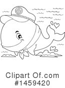 Whale Clipart #1459420 by visekart
