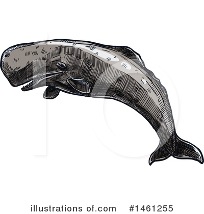 Royalty-Free (RF) Whale Clipart Illustration by Vector Tradition SM - Stock Sample #1461255