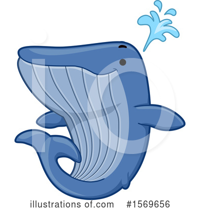 Royalty-Free (RF) Whale Clipart Illustration by BNP Design Studio - Stock Sample #1569656