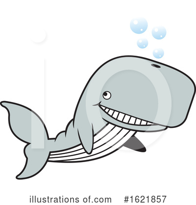 Whale Clipart #1621857 by Johnny Sajem