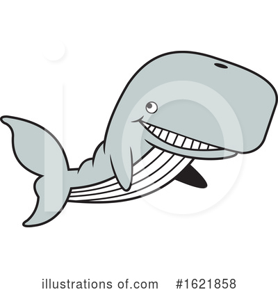 Whale Clipart #1621858 by Johnny Sajem