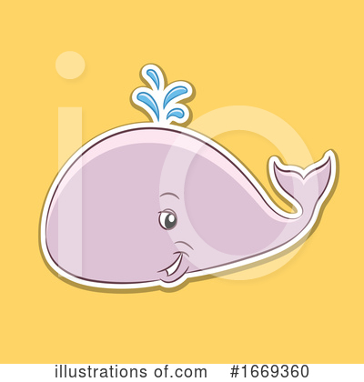 Royalty-Free (RF) Whale Clipart Illustration by cidepix - Stock Sample #1669360