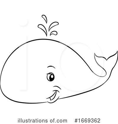 Royalty-Free (RF) Whale Clipart Illustration by cidepix - Stock Sample #1669362