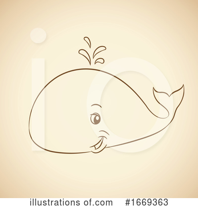 Royalty-Free (RF) Whale Clipart Illustration by cidepix - Stock Sample #1669363