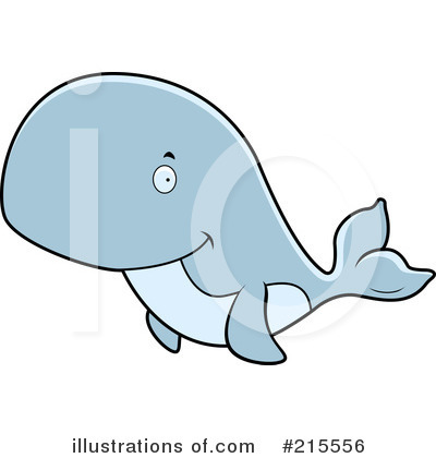Royalty-Free (RF) Whale Clipart Illustration by Cory Thoman - Stock Sample #215556