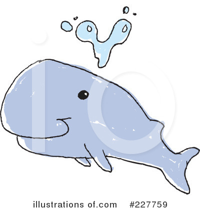 Royalty-Free (RF) Whale Clipart Illustration by yayayoyo - Stock Sample #227759