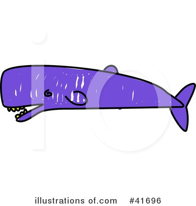 Royalty-Free (RF) Whale Clipart Illustration by Prawny - Stock Sample #41696