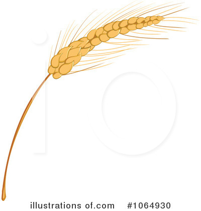 Royalty-Free (RF) Wheat Clipart Illustration by Vector Tradition SM - Stock Sample #1064930
