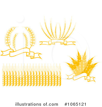 Royalty-Free (RF) Wheat Clipart Illustration by Vector Tradition SM - Stock Sample #1065121