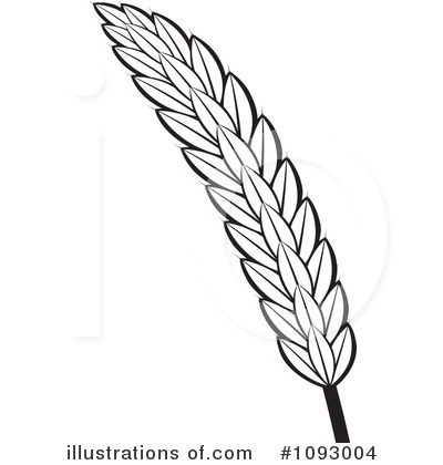 Royalty-Free (RF) Wheat Clipart Illustration by Lal Perera - Stock Sample #1093004