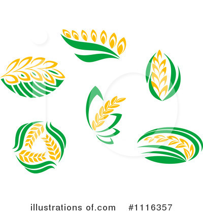 Royalty-Free (RF) Wheat Clipart Illustration by Vector Tradition SM - Stock Sample #1116357