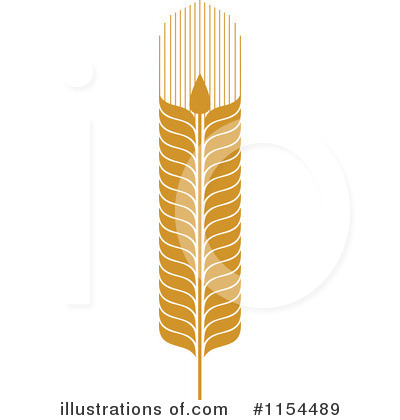 Royalty-Free (RF) Wheat Clipart Illustration by Vector Tradition SM - Stock Sample #1154489