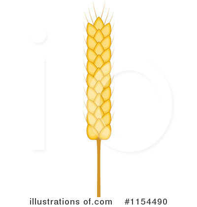 Royalty-Free (RF) Wheat Clipart Illustration by Vector Tradition SM - Stock Sample #1154490