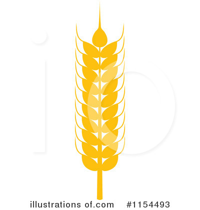 Royalty-Free (RF) Wheat Clipart Illustration by Vector Tradition SM - Stock Sample #1154493