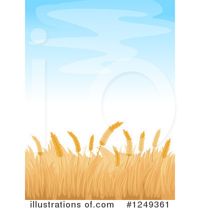 Royalty-Free (RF) Wheat Clipart Illustration by BNP Design Studio - Stock Sample #1249361