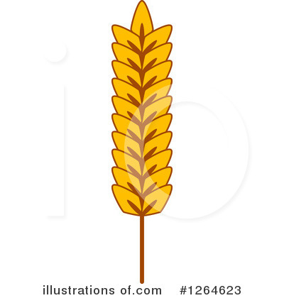 Royalty-Free (RF) Wheat Clipart Illustration by Vector Tradition SM - Stock Sample #1264623