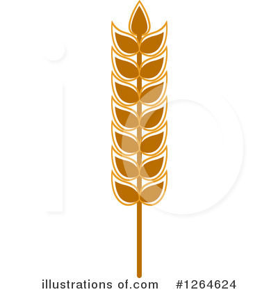 Royalty-Free (RF) Wheat Clipart Illustration by Vector Tradition SM - Stock Sample #1264624