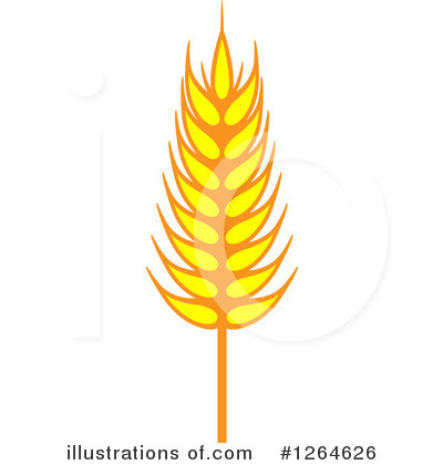 Royalty-Free (RF) Wheat Clipart Illustration by Vector Tradition SM - Stock Sample #1264626