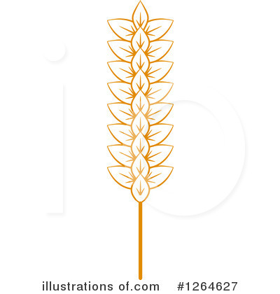 Royalty-Free (RF) Wheat Clipart Illustration by Vector Tradition SM - Stock Sample #1264627