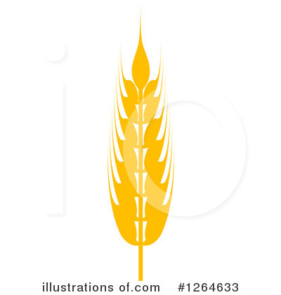 Royalty-Free (RF) Wheat Clipart Illustration by Vector Tradition SM - Stock Sample #1264633