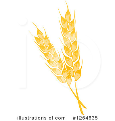 Royalty-Free (RF) Wheat Clipart Illustration by Vector Tradition SM - Stock Sample #1264635