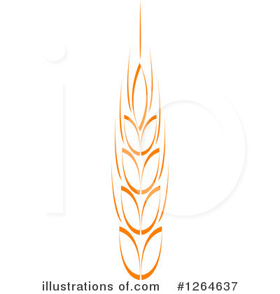 Royalty-Free (RF) Wheat Clipart Illustration by Vector Tradition SM - Stock Sample #1264637