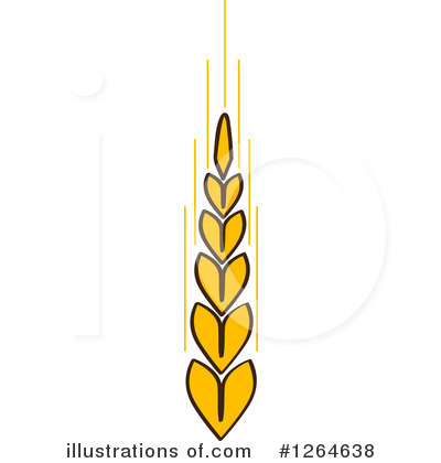 Royalty-Free (RF) Wheat Clipart Illustration by Vector Tradition SM - Stock Sample #1264638