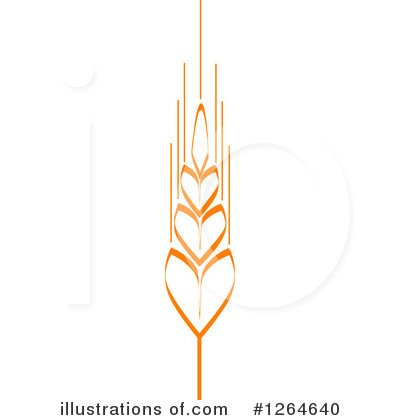 Royalty-Free (RF) Wheat Clipart Illustration by Vector Tradition SM - Stock Sample #1264640