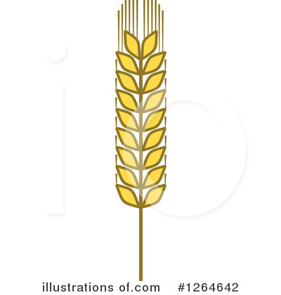 Royalty-Free (RF) Wheat Clipart Illustration by Vector Tradition SM - Stock Sample #1264642