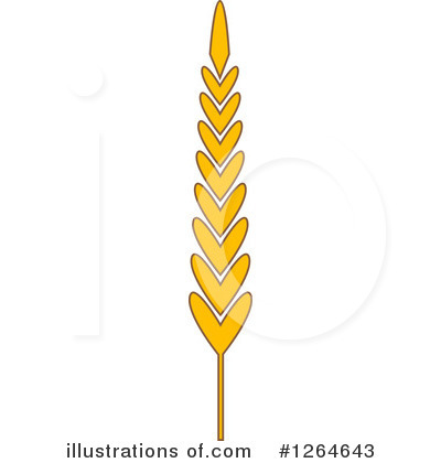 Royalty-Free (RF) Wheat Clipart Illustration by Vector Tradition SM - Stock Sample #1264643