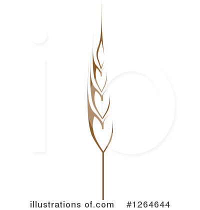Royalty-Free (RF) Wheat Clipart Illustration by Vector Tradition SM - Stock Sample #1264644