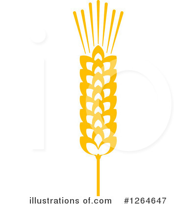 Royalty-Free (RF) Wheat Clipart Illustration by Vector Tradition SM - Stock Sample #1264647
